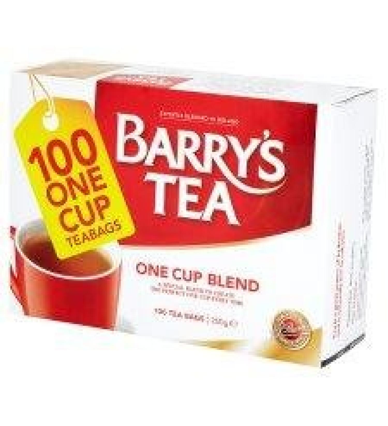 Barrys One Cup Tea Bags 100 Pack 250G