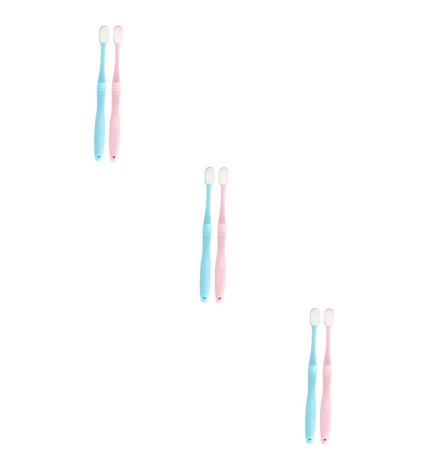 Healvian 6-Pack Nano Ultrafine Soft Toothbrushes - Gentle Gum Care for Kids & Pregnant Women | Premium Oral Hygiene Tools - Buy Online on GoSupps.com