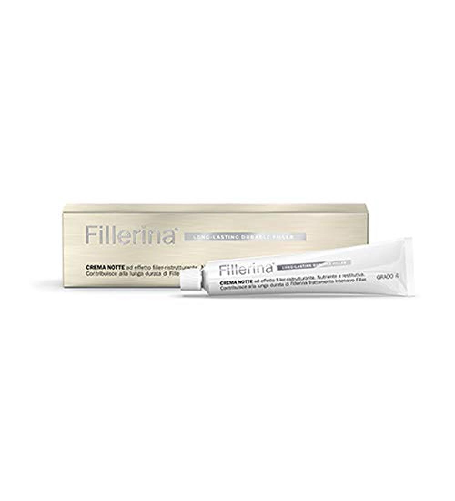 Fillerina Fillerina Long Lasting Durable Filler Night Face Cream Anti-Wrinkle Filler Effect Grade 4 50 ml