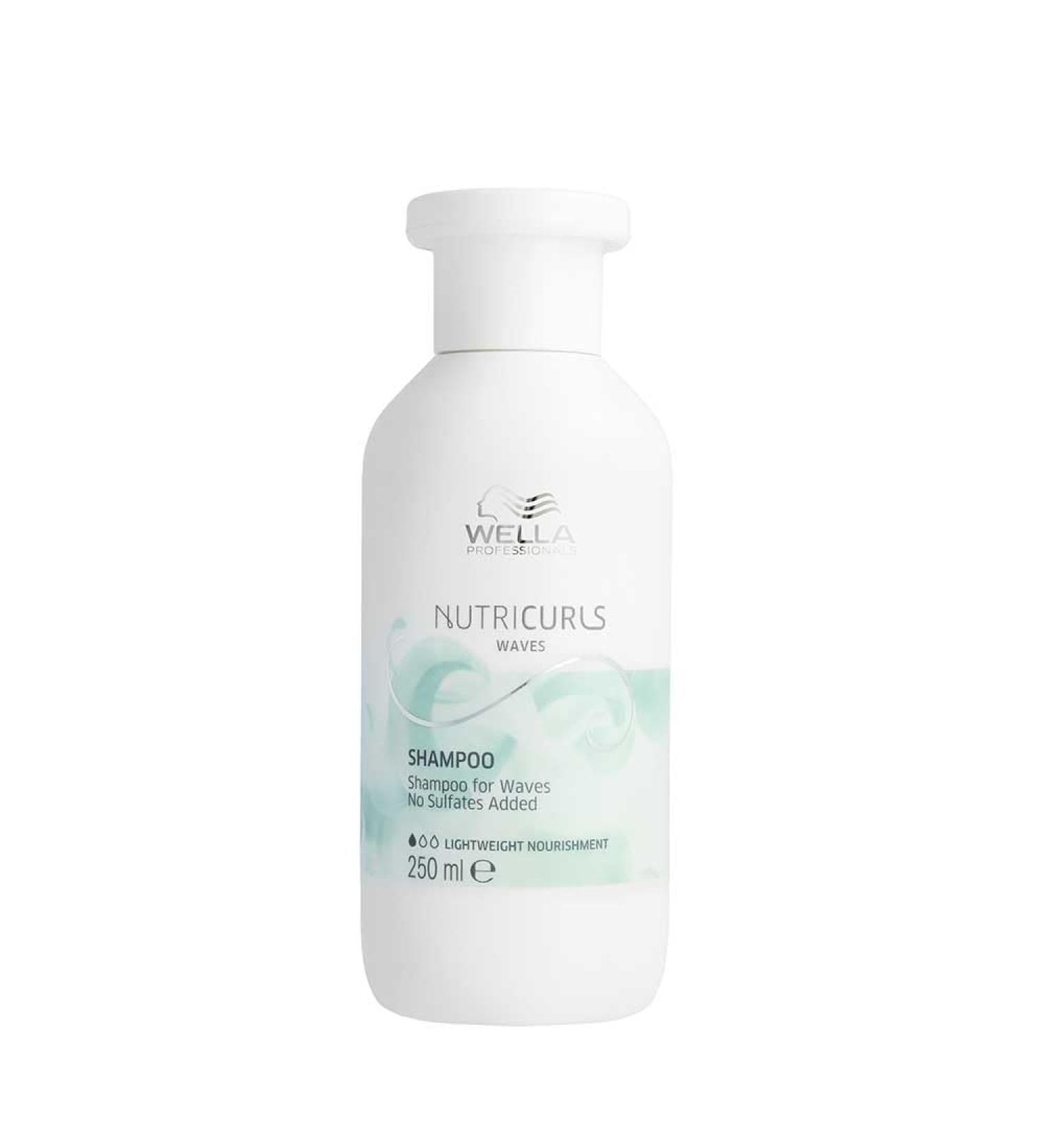 Wella Nutricurls Shampoo For Waves 250ml - shampoo for wavy hair