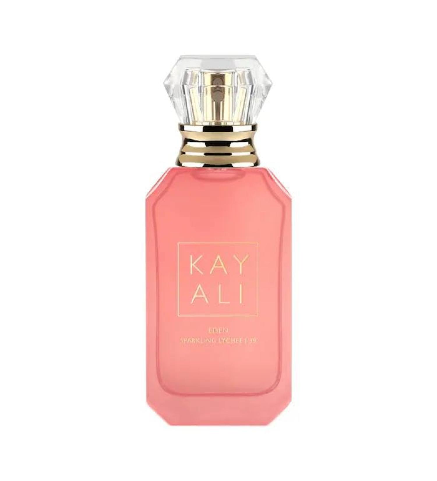 KAYALI Eden Sparkling Lychee 39 Eau de Parfum Travel Spray 10 ml + Bonus Nest NY Sicilian Tangerine Body Cream 30 ml