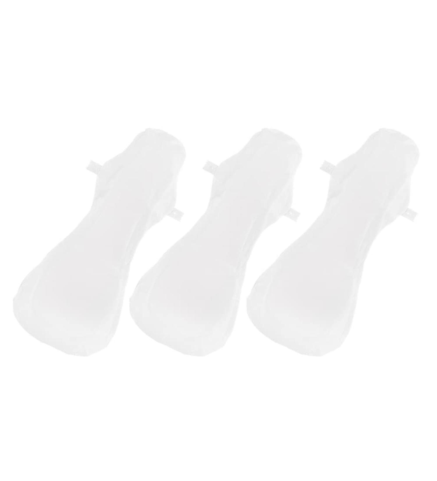 Artibetter Reusable Menstrual Pads - 3PC Ultra Absorbent Cotton Cloth Pads for Eco-Friendly Comfort - Buy Online on GoSupps.com