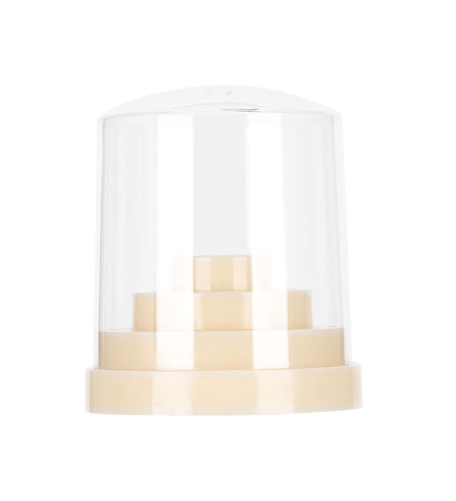 Nail Drill Bits Holder Polishing Grinding Wheel Bits Head Holder Nail Drill Holde 48 Holes for Nail Art Drill Bits for Nail Salon Nail Art School(MTJ-3/beige) - Buy Online on GoSupps.com