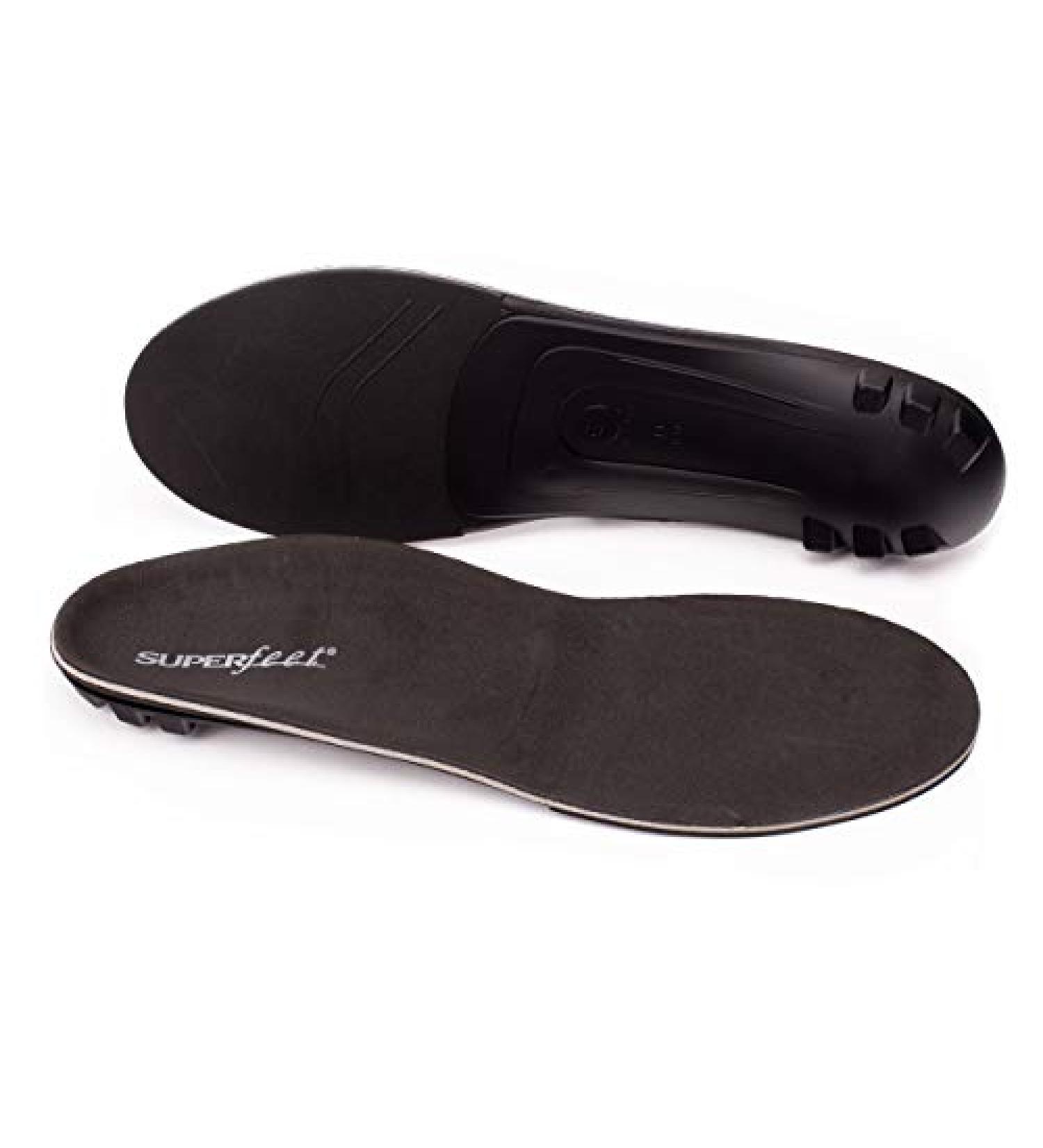Superfeet BLACK DMP Memory Foam Orthotic Insoles for Sensitive Feet - Small/C - Buy Online on GoSupps.com