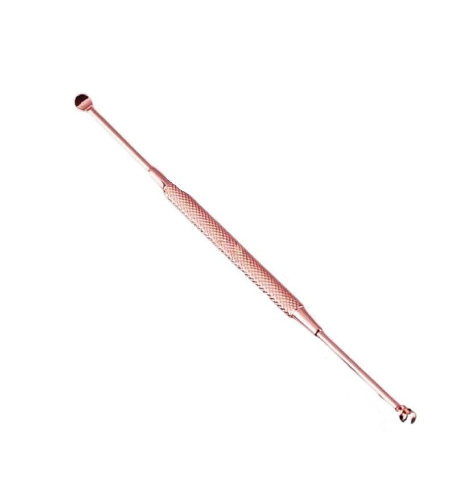 Portable Ear Cleaner Stainless Steel Ear Spoon Set Stainless Steel Ear Wax Remover Reusable Stainless Steel Ear Wax Remover Set Ear Wax Easily Removed Ideal for Personal and Home Use(Rose gold) - Buy Online on GoSupps.com