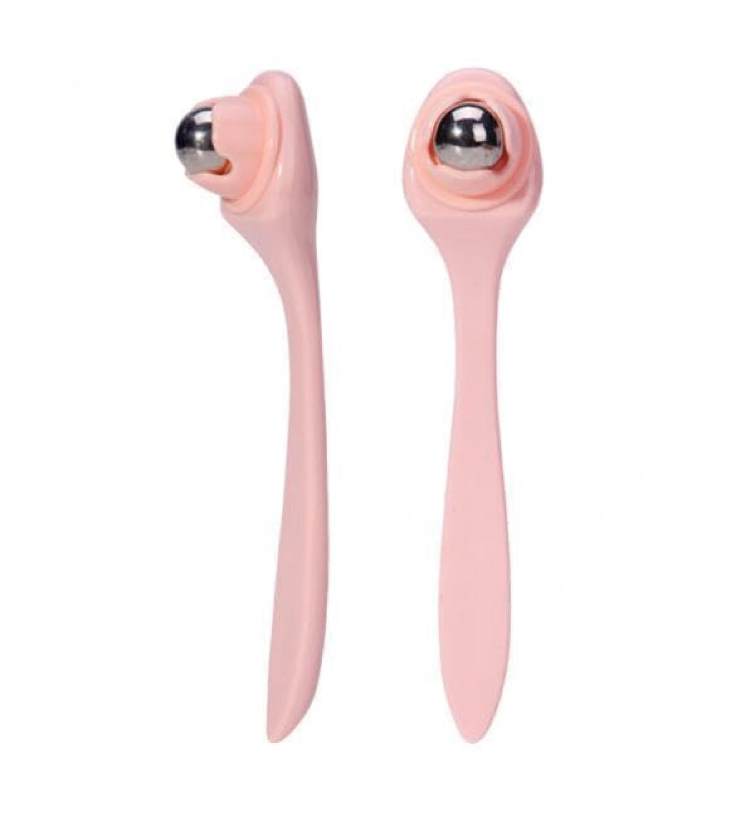 perfk Eye Massager - 2x2 Set of Stainless Steel Rolling Stick & Roll-On Ball Skin Care Tool for Radiant Skin - Buy Online on GoSupps.com
