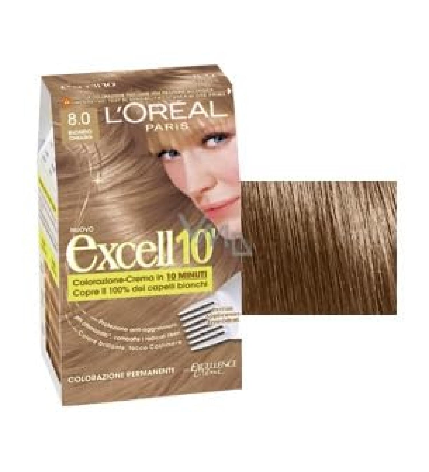L'Oreal Paris L'Oreal Excel 10' 8.0 Light Blonde
