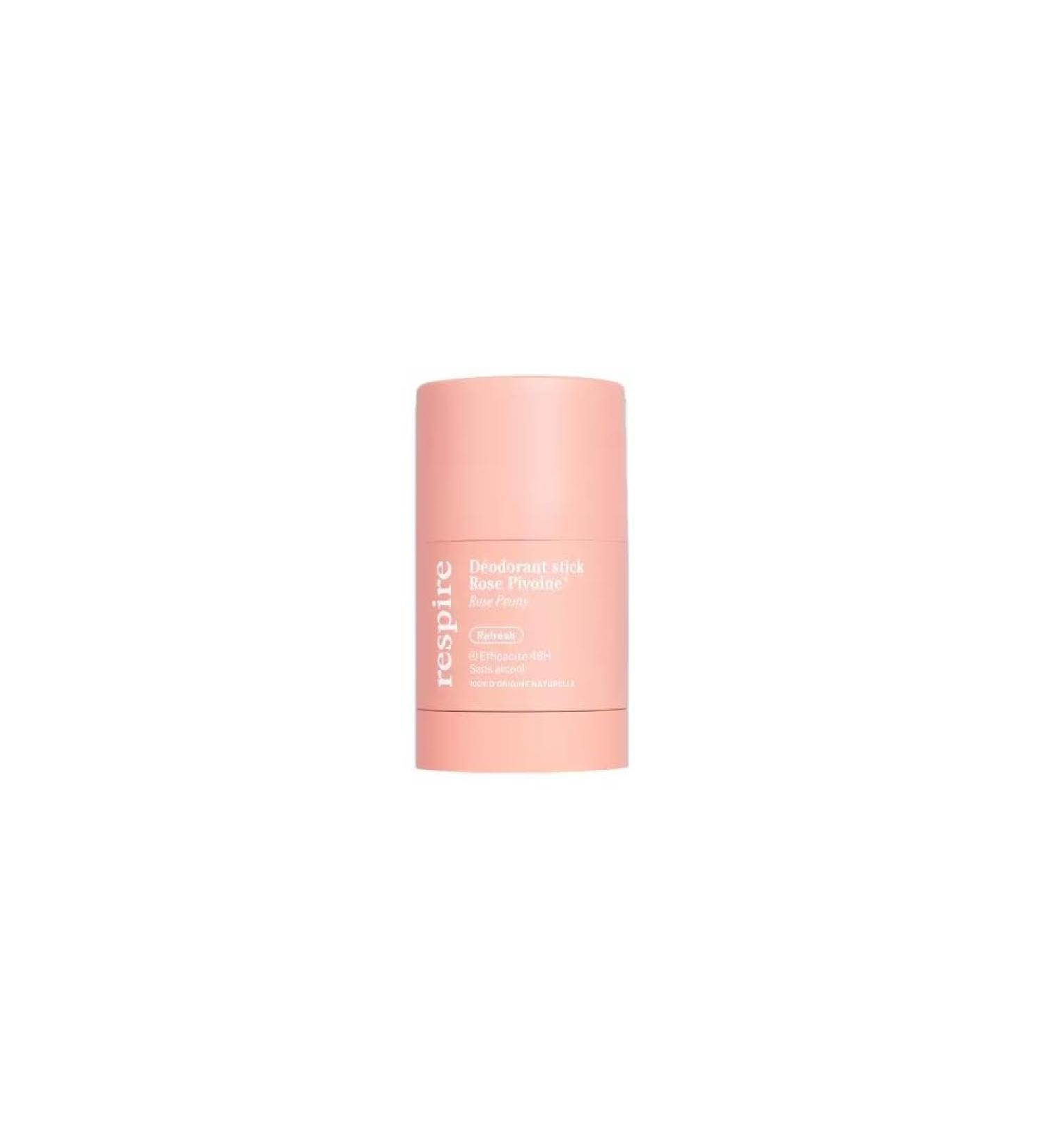 Respire D odorant stick Rose Pivoine 50g
