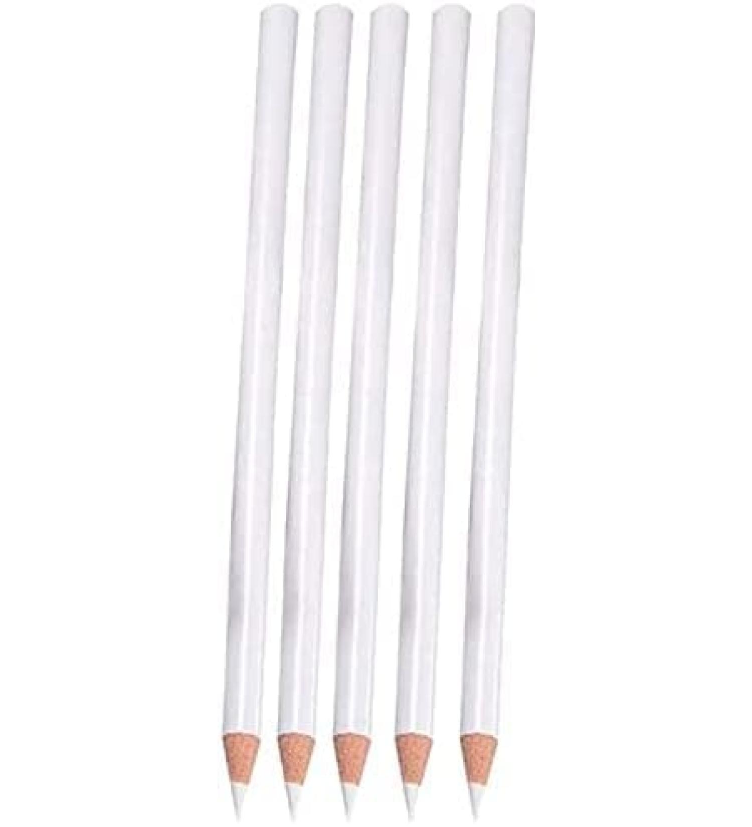 World Of Sparkles 5 Pcs Rhinestones Picker Wax Pen Diamond Dotting Tool for Nails Art - White - Buy Online on GoSupps.com