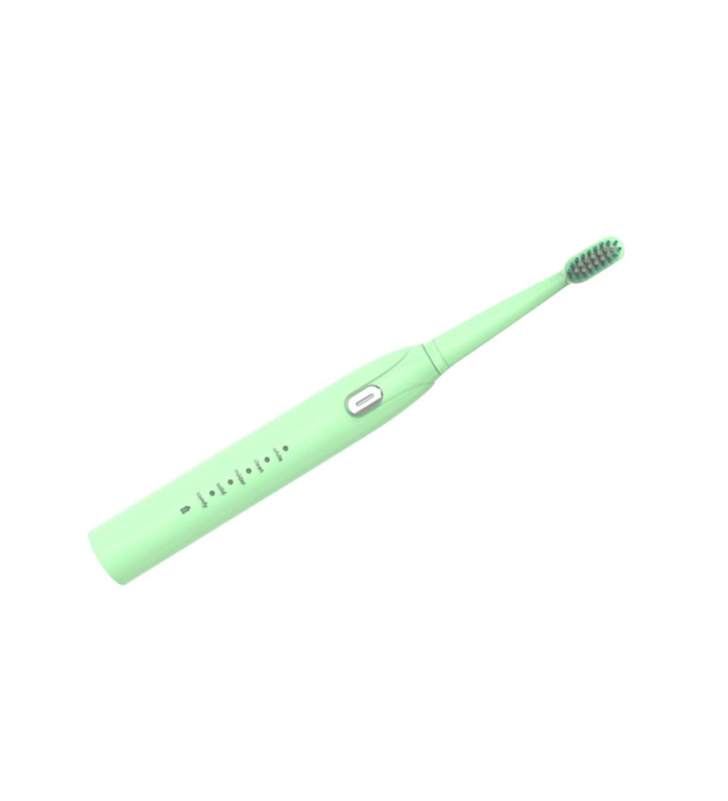 ULTECHNOVO Waterproof Electric Toothbrush Head for Adults - On-The-Go Travel Brush - Green - 1 Piece - Buy Online on GoSupps.com