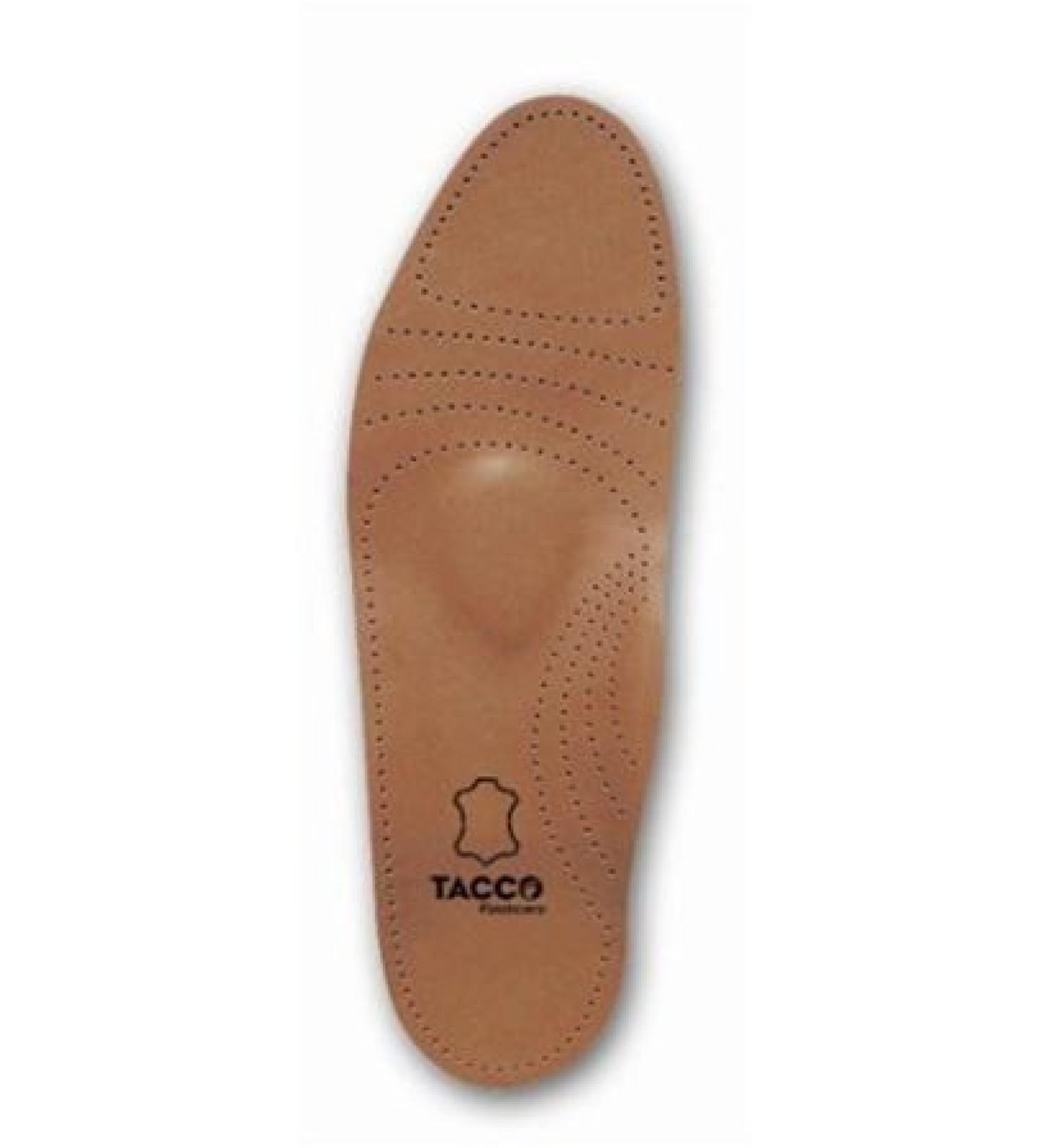 Tacco 794 Deluxe Black Full Orthotic Total Support Men's RelaxFlex Leather Insoles Size 10