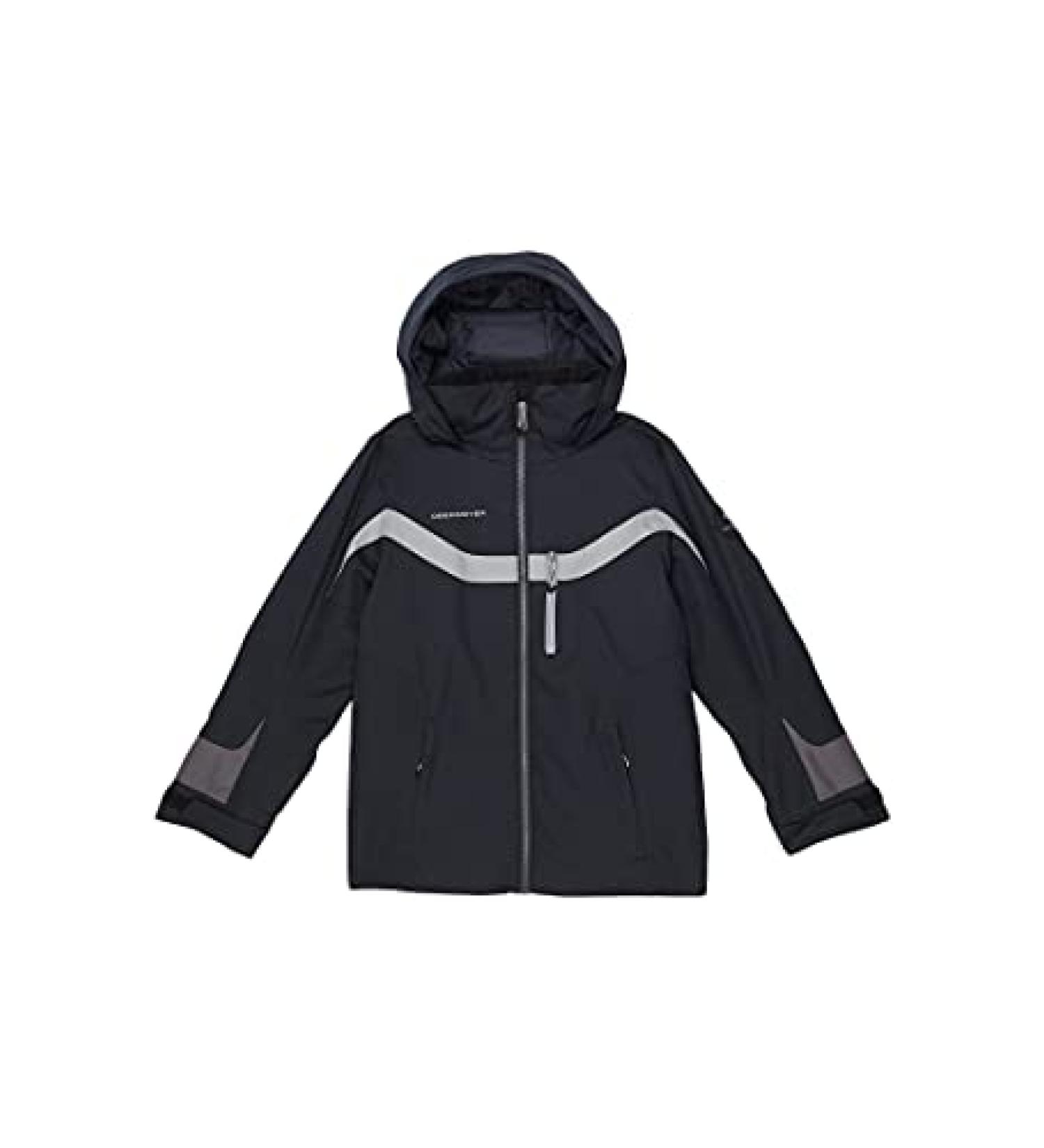 Obermeyer Boys' Fleet Jacket (Little Big Kids) Black Large