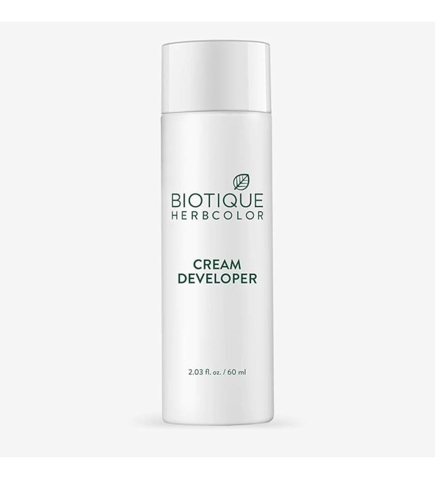 Bio_tiq_ue Herbcolor Conditioning Hair Colour | Ammonia Free Brown 4N | 9 Organic Herbal Extracts | Natural Shine | 50g + 110ml - Buy Online on GoSupps.com