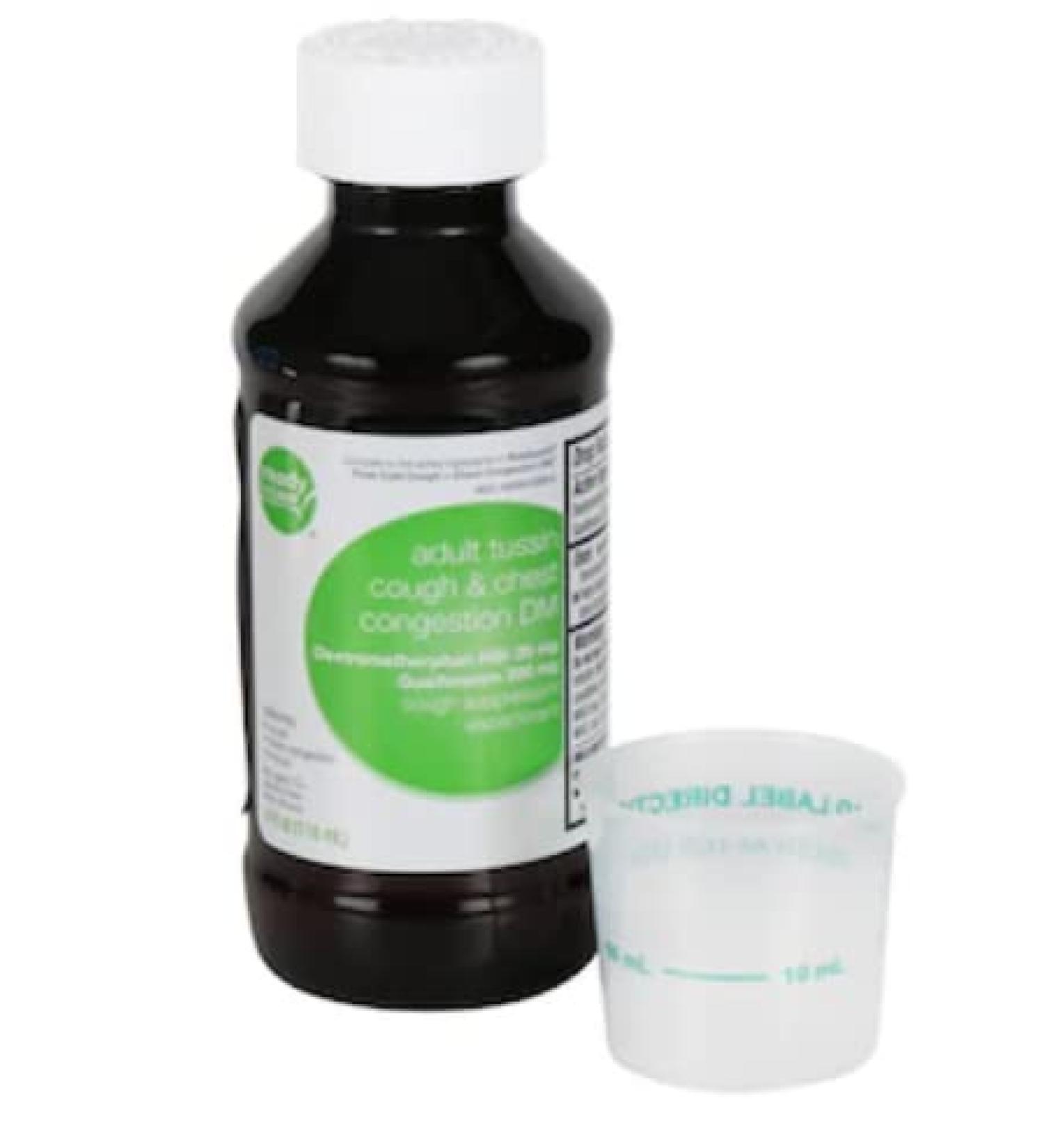 Buy Adult Tussin Cough & Chest Congestion DM Syrup - Alcohol-Free 4 oz | Fast International Shipping - Buy Online on GoSupps.com