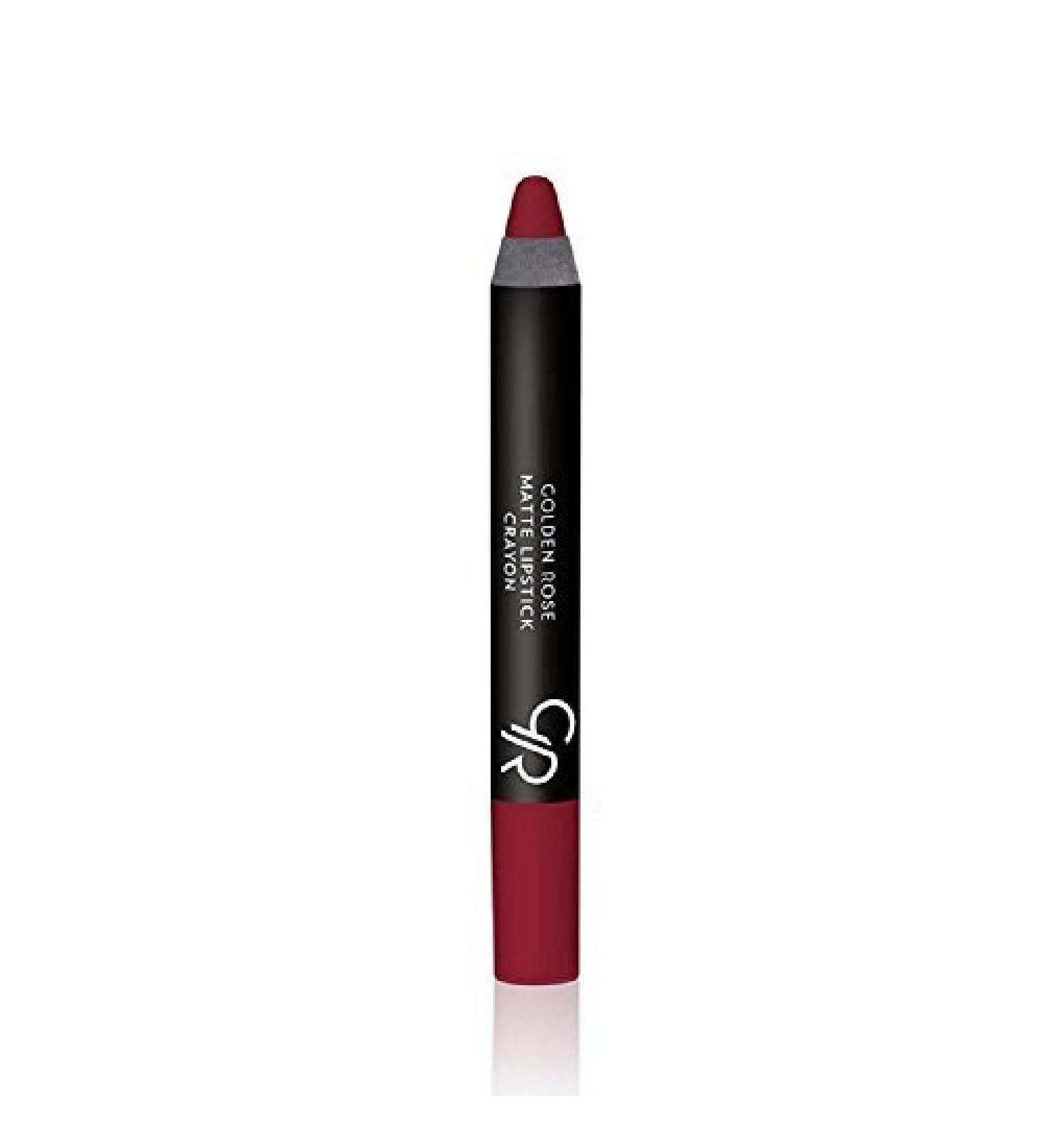 Golden Rose Matte Lipstick Crayon #20 Shiraz Red by Golden Rose