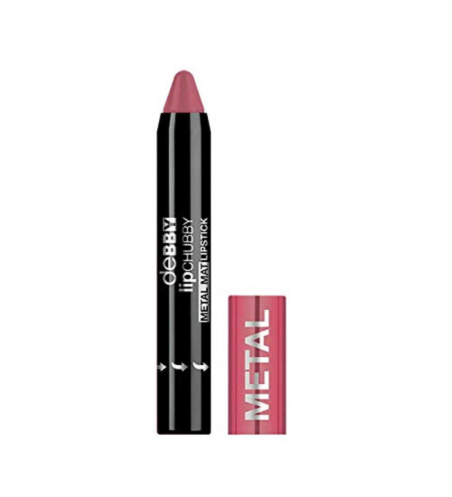 DEBBY LIPCHUBBY METAL MAT LIPSTICK 21 MAUVE