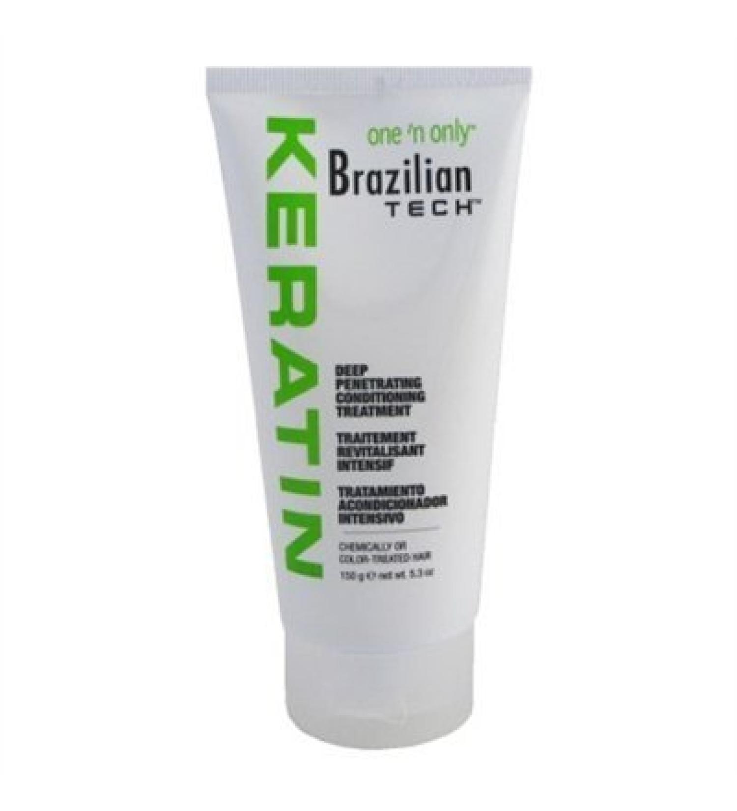 One N Only Brazilian Tech Keratin Deep Cond. Treat 5.3oz by one 'n only