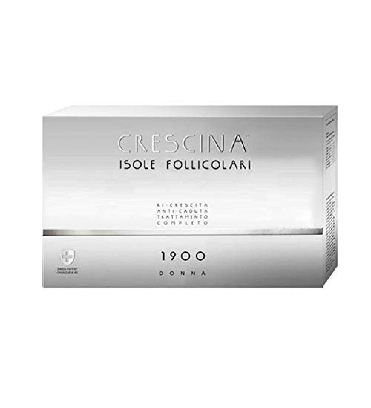 LABO CRESCINA Complete anti-caduceus and refreshing hair treatment ISOLE FOLLICOLARI 1900 DONNA 10+10 Viale