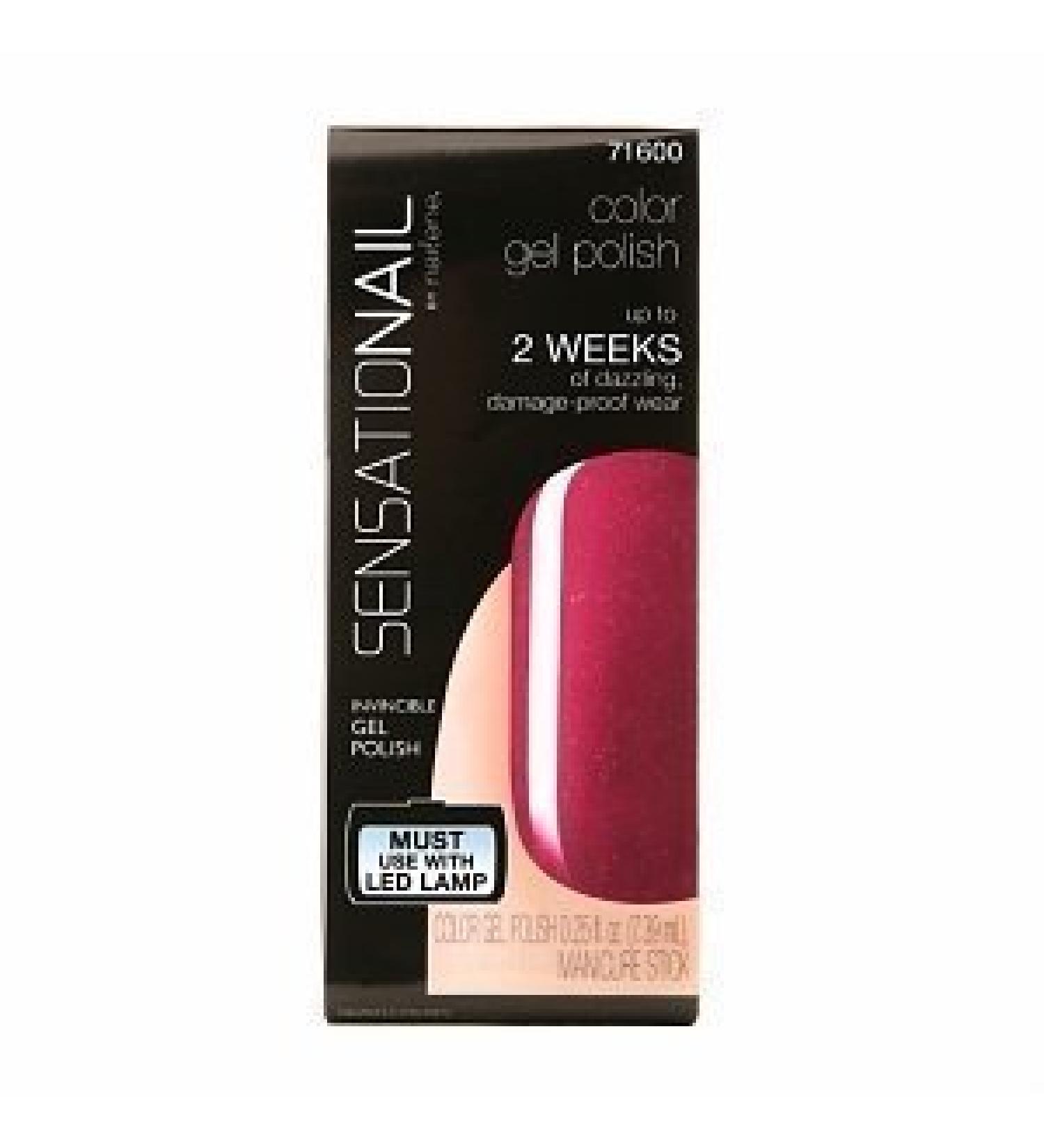 SensatioNail Gel Polish, Jelly Sherbet, 0.25 Fluid Ounce