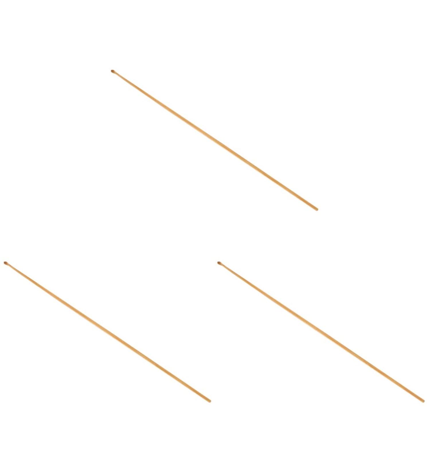 Wooden Ear Wax Removers Set - 3Pcs Ear Cleaning Kit, Practical Earwax Cleaning Tools - Buy Online on GoSupps.com