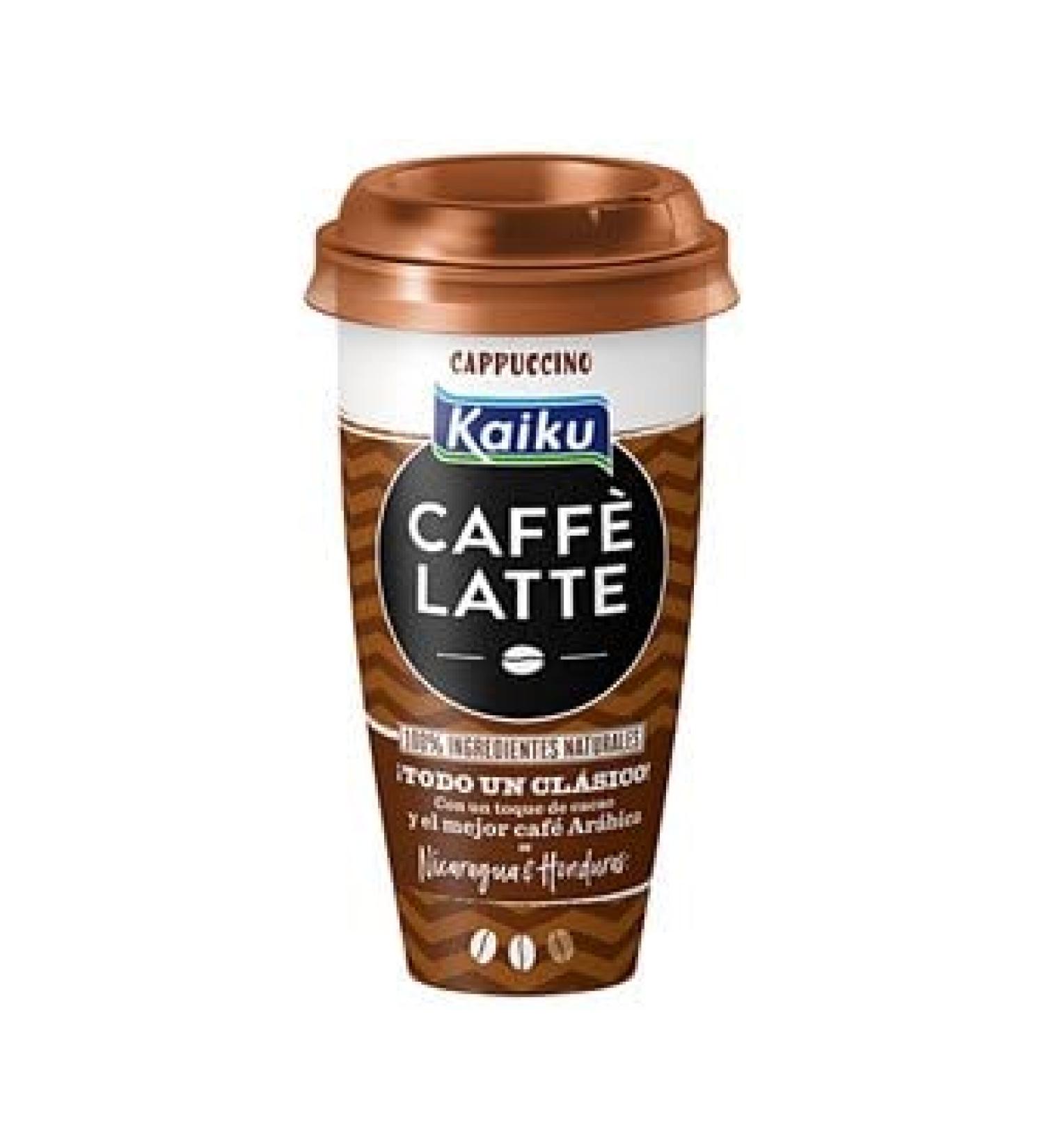 MALL NICARAGUAN AND HONDURA ARABIC COFFEE DRINKS WITH CARAMELO KAIKU CAFFE LATTE 230 ML.