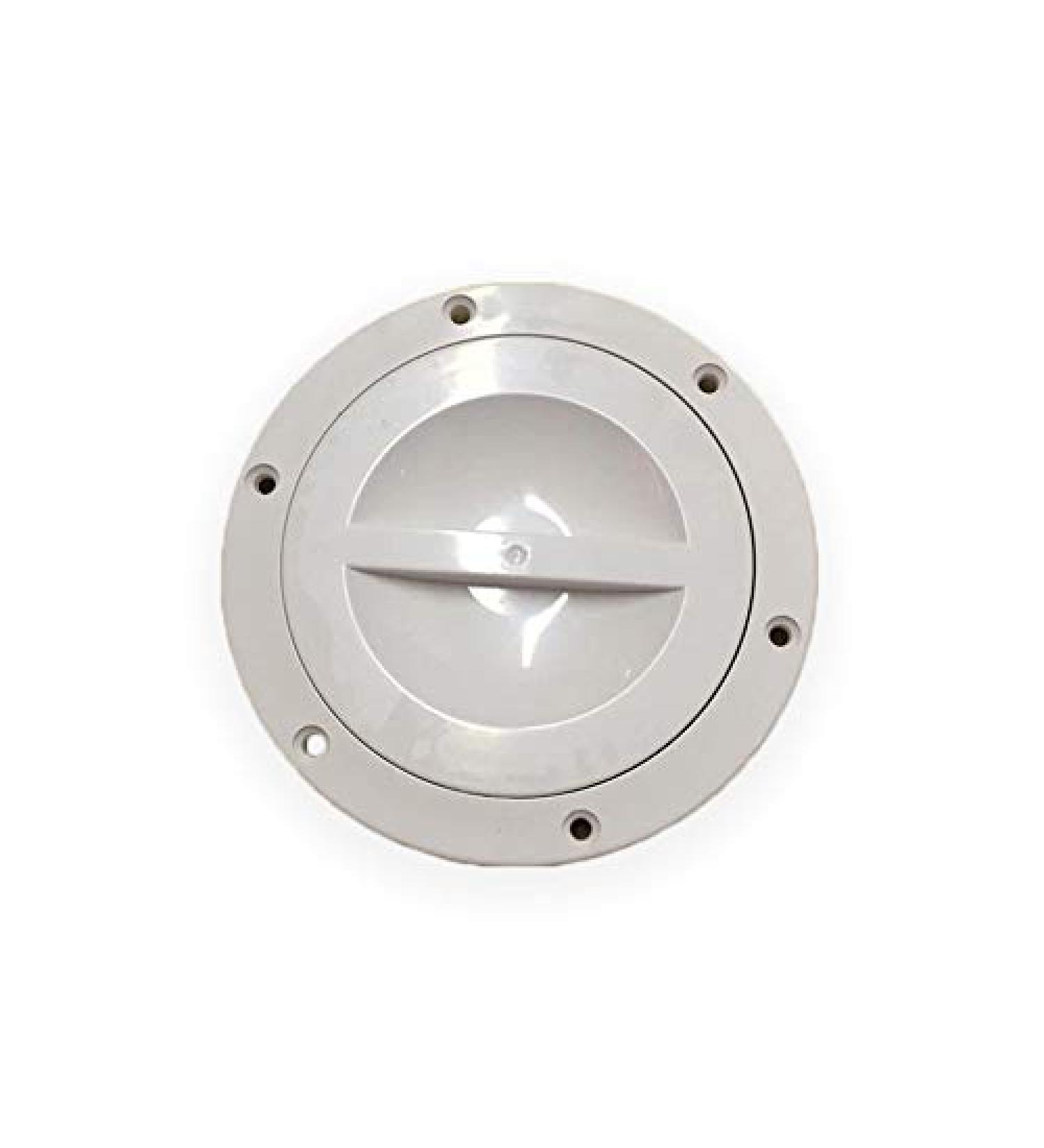 4 Round Access Hatch Cover Deck Plate for RV Marine Boat - White | Automotive Authority LLC - Buy Online on GoSupps.com