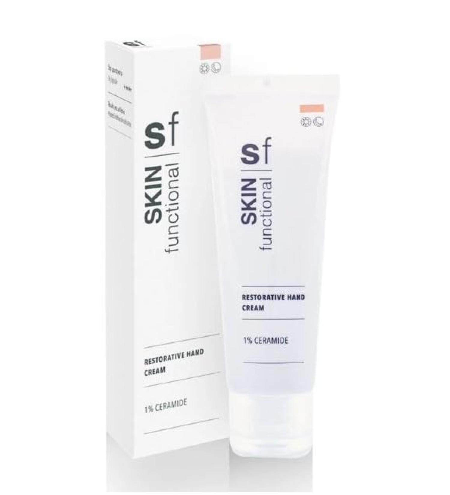 Skin Functional Restorative Hand Cream 1% Ceramide Skin Hydration & Protection Anti-Ageing Anti-Irritation 50 ml - Buy Online on GoSupps.com