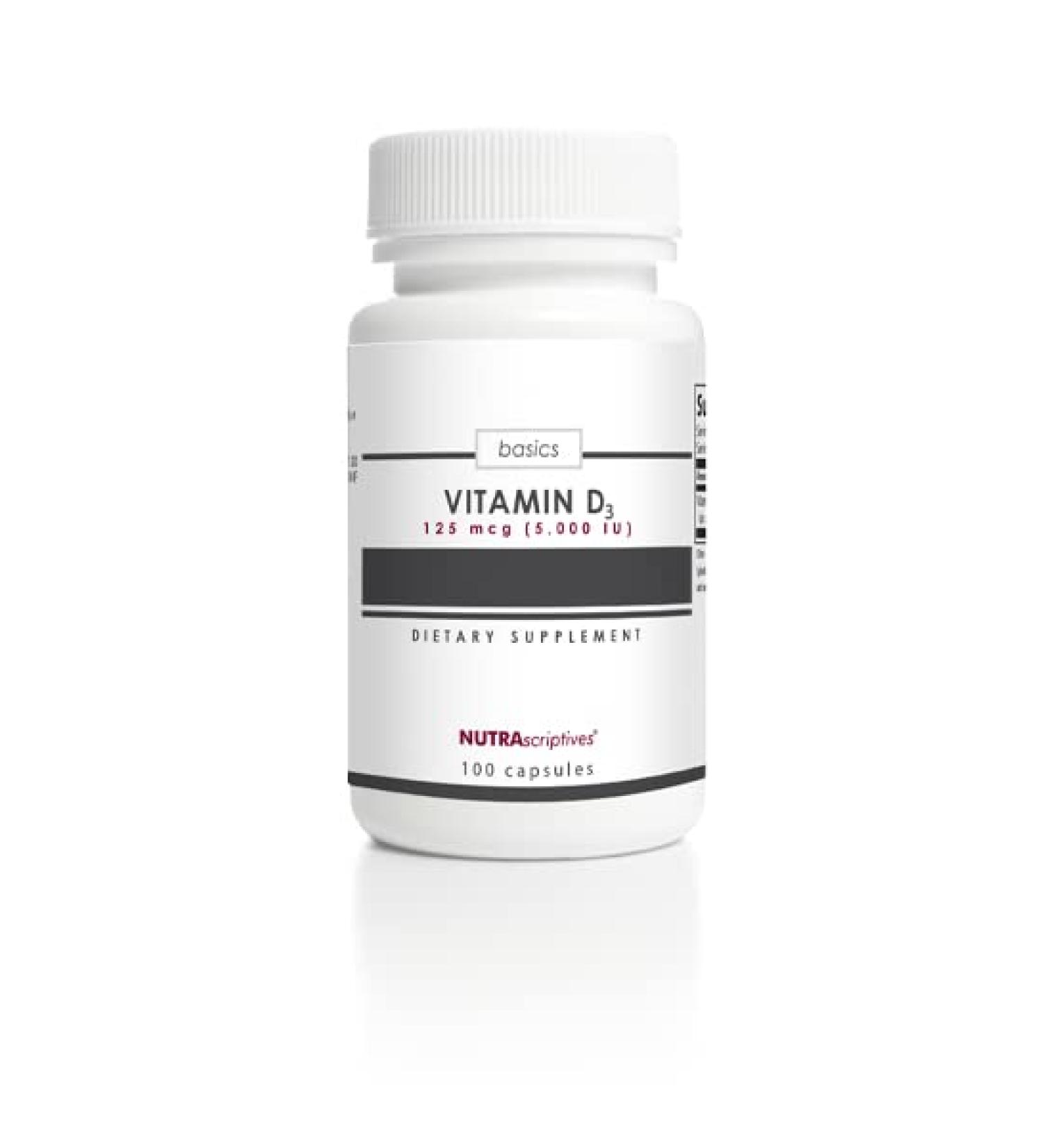 NUTRAscriptives Vitamin D3 5 000IU