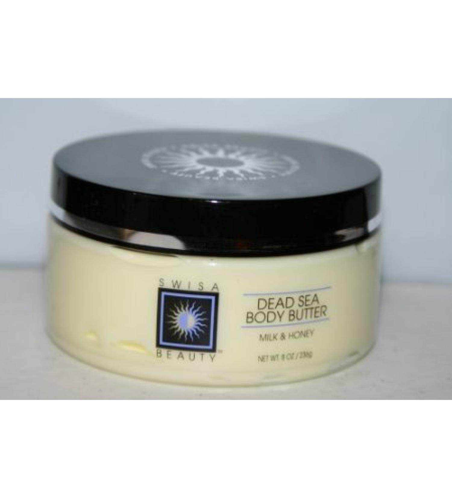 Swisa Beauty Body Butter Dead Sea Body Butter 8-Ounce