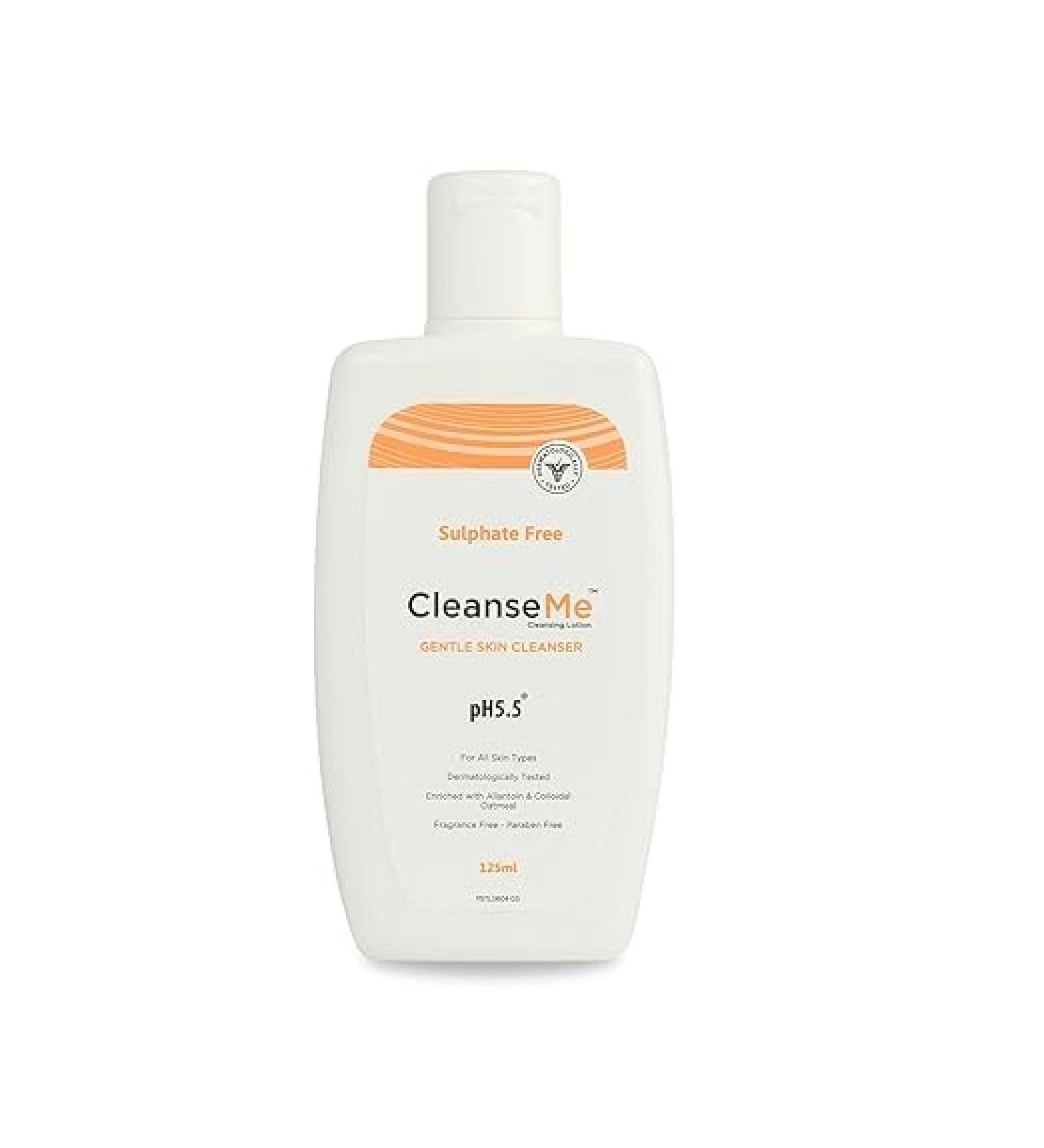 Gentle Skin Cleanser Face Wash - 125 ML | All Skin Types | Allantoin & Colloidal Oatmeal | Soap-Free | Use with or Without Water - Buy Online on GoSupps.com