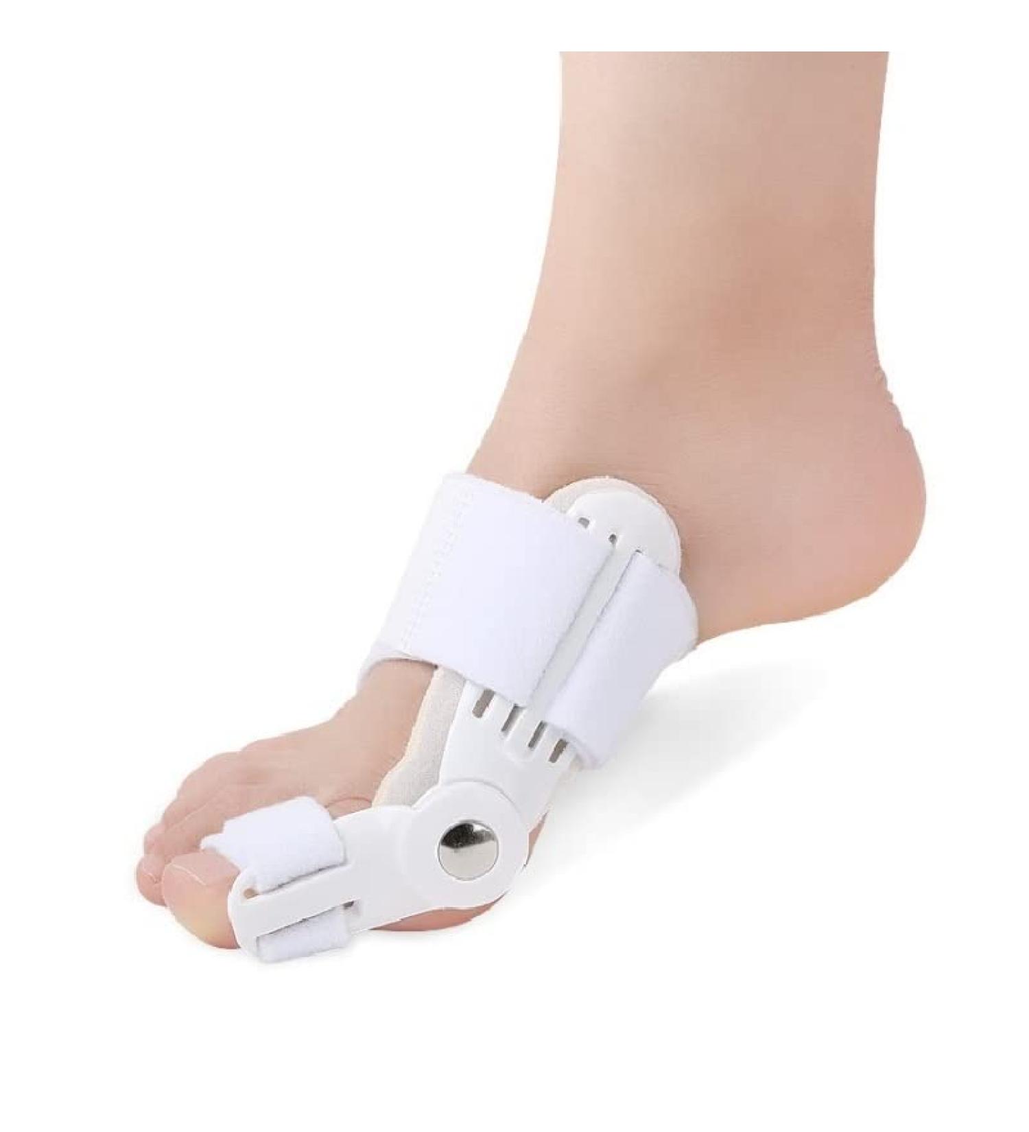 DUORUI 2 PCS Bunion Corrector Kit - Toe Separators, Pads & Splitters for Women and Men - Big Toe Straightener - White - Buy Online on GoSupps.com