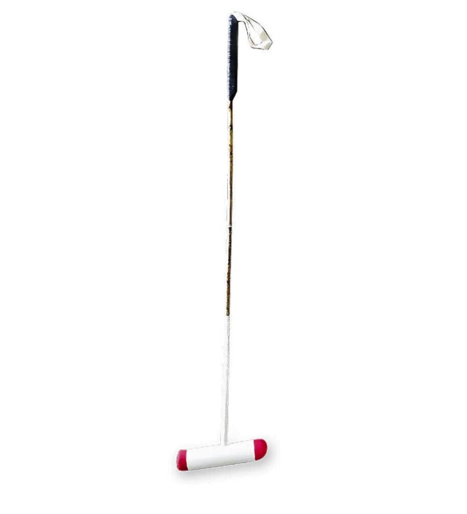 Polo Mallet - 52 Length - Red, White, Brown - Premium Quality - Buy Online on GoSupps.com