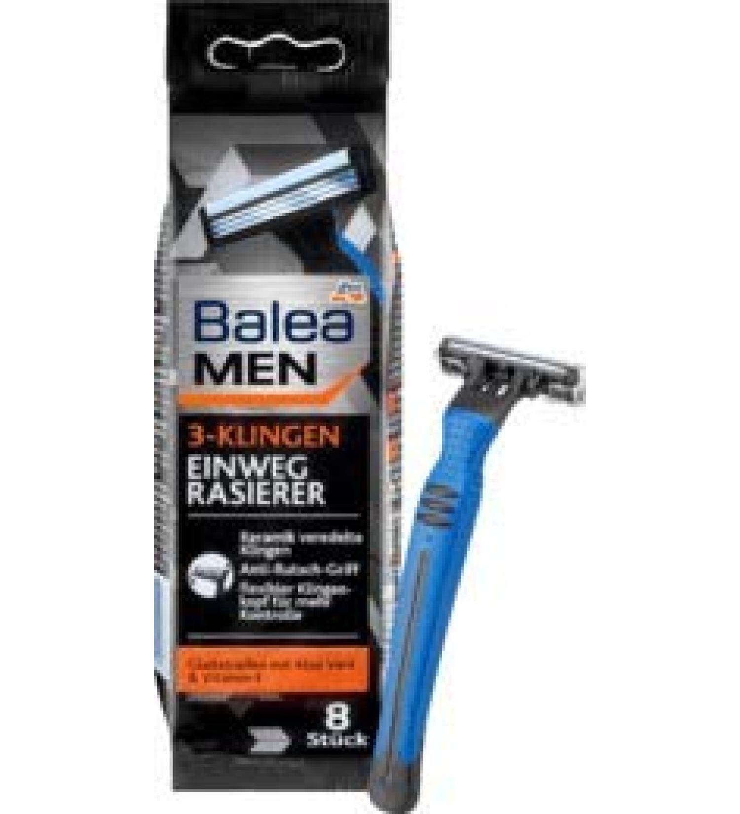 Balea MEN disposable razor 3 blades 8 pieces