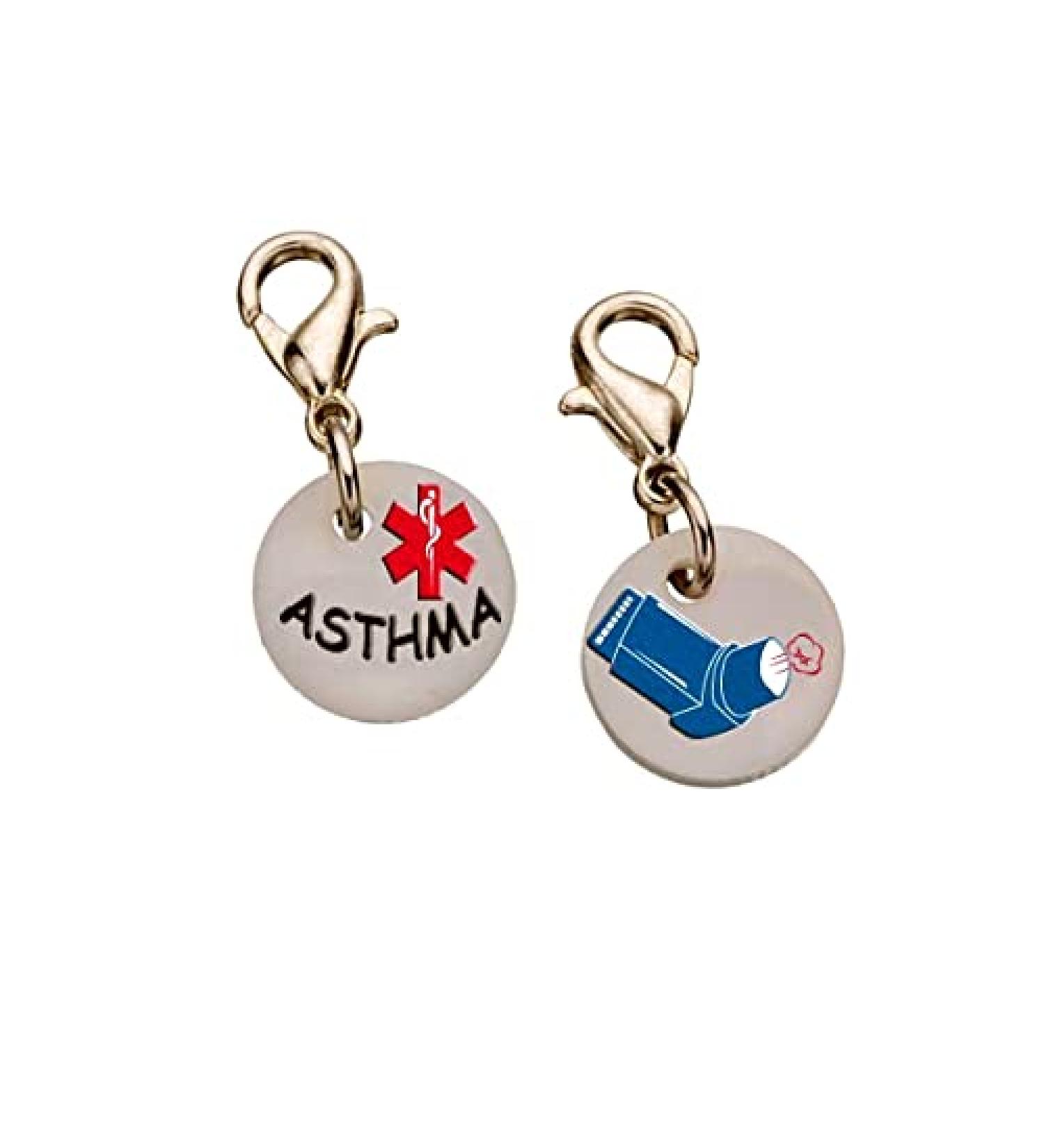 Medical ID Mini Charms - Food Allergies & Asthma | Shop Now - Buy Online on GoSupps.com