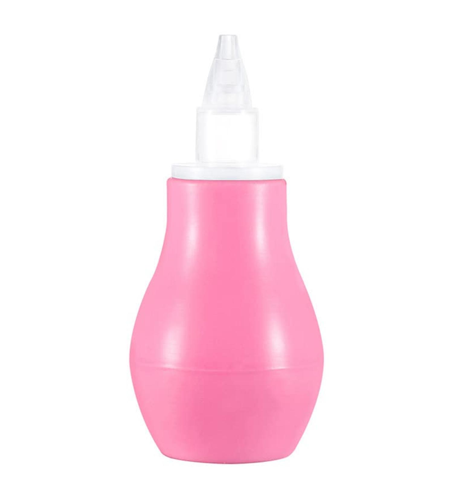 Silicone Baby Safety Nose Cleaner Nasal Aspirator - Pink - Buy Online on GoSupps.com