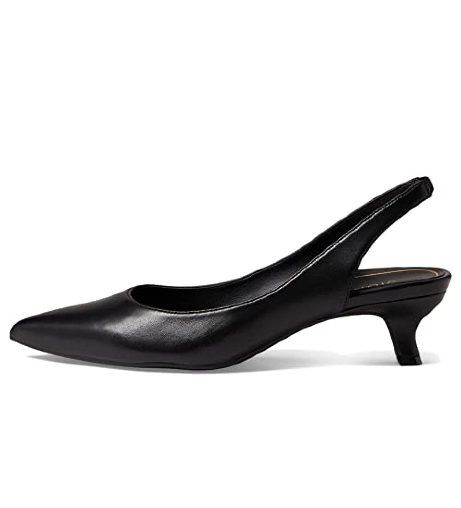 Vionic Women's Primrose Ziva Adjustable Kitten Heel - Black, Size 7.5 - Buy Online on GoSupps.com