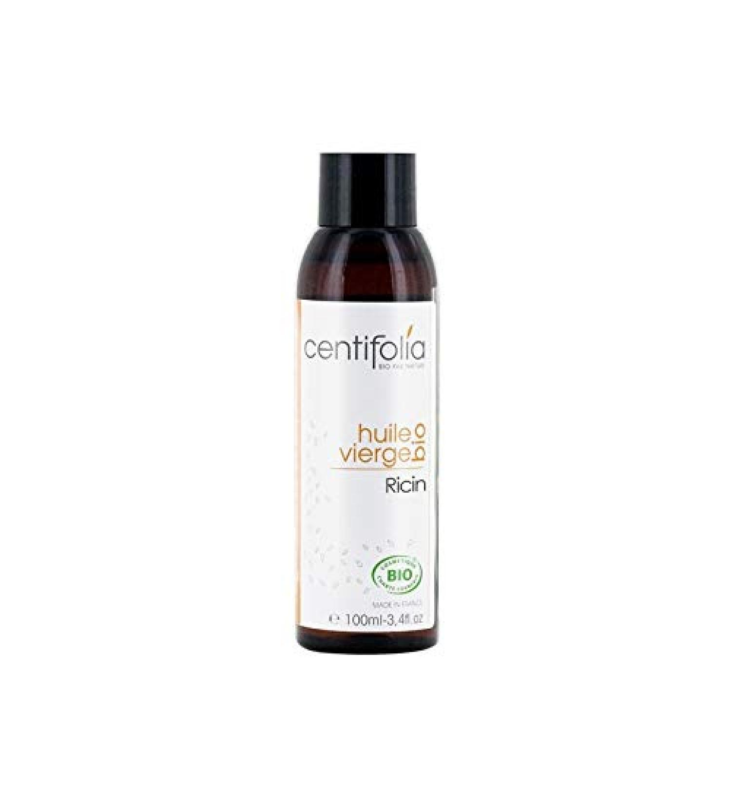 Organic Virgin Castor Oil 100% Pure and Natural Vegetable Oil Stimulates the Growth of Hair, Nails and Eyelashes 100ml