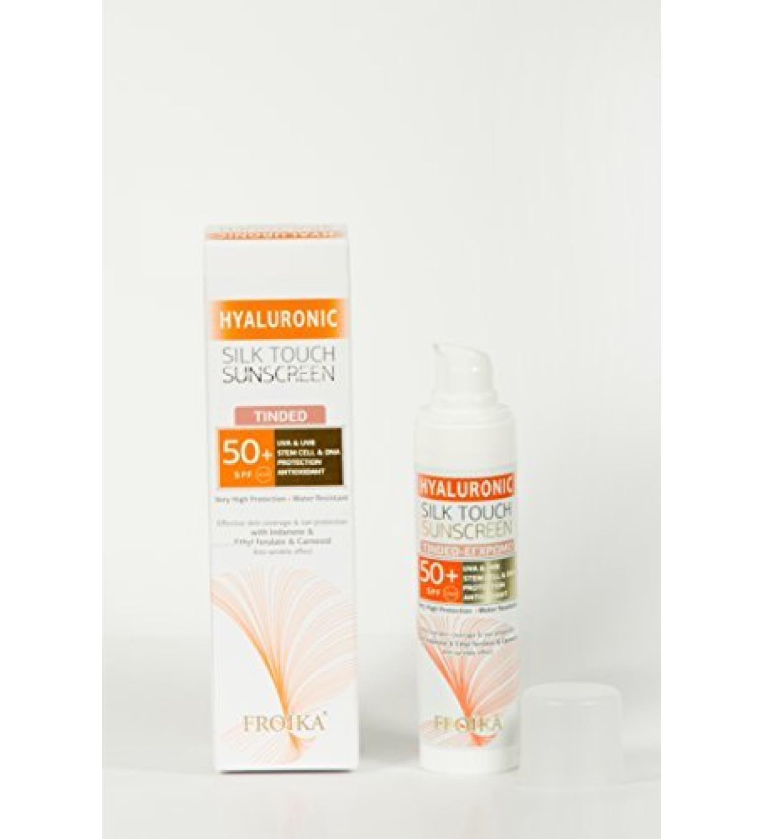 Froika Hyaluronic Silk Touch Sunscreen Tinted Cream SPF50+ 40ml by Froika