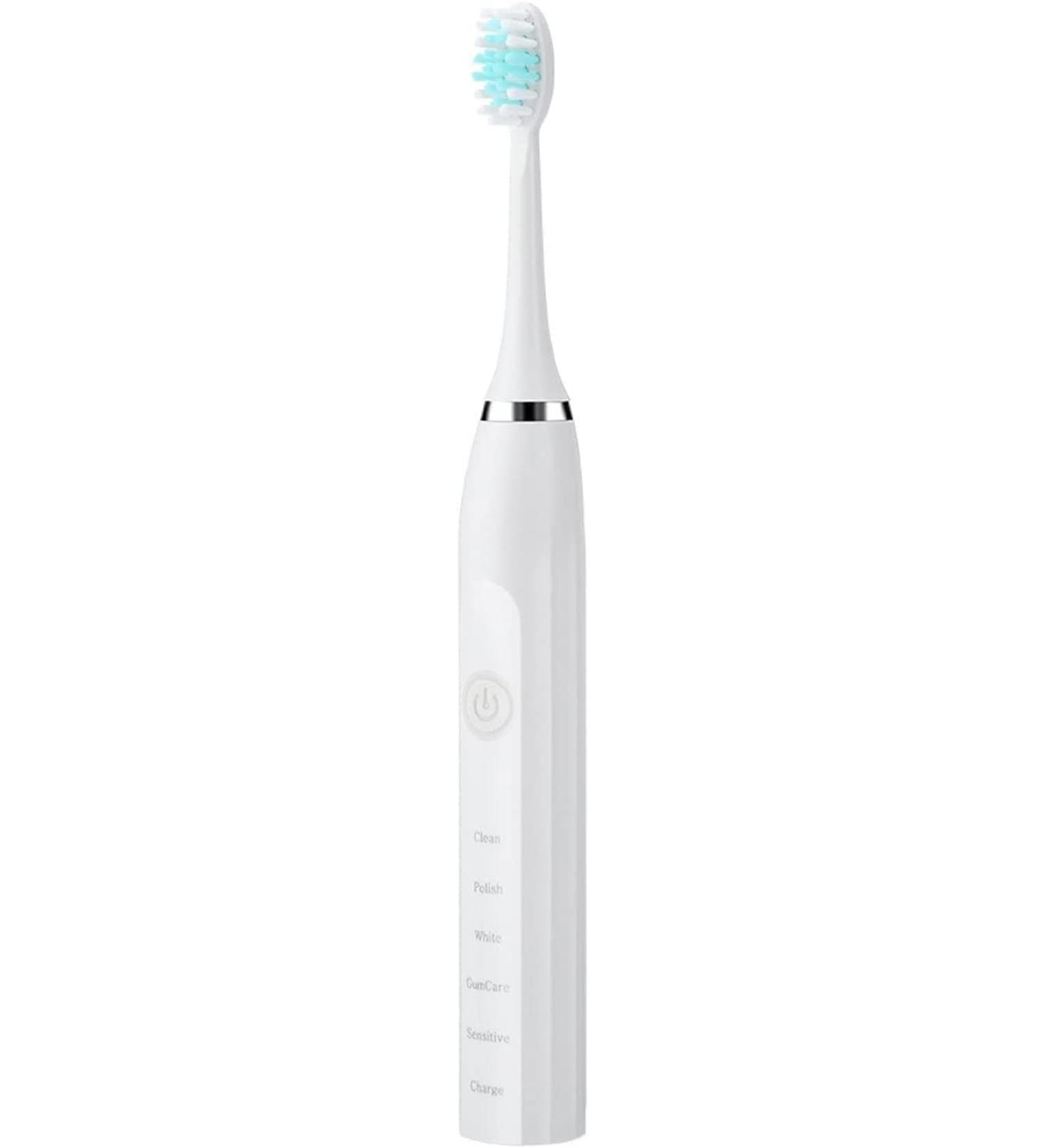 Buy Adult Bristled Electric Toothbrush - Rechargeable Vibrating & Automatic - International Shipping - Buy Online on GoSupps.com
