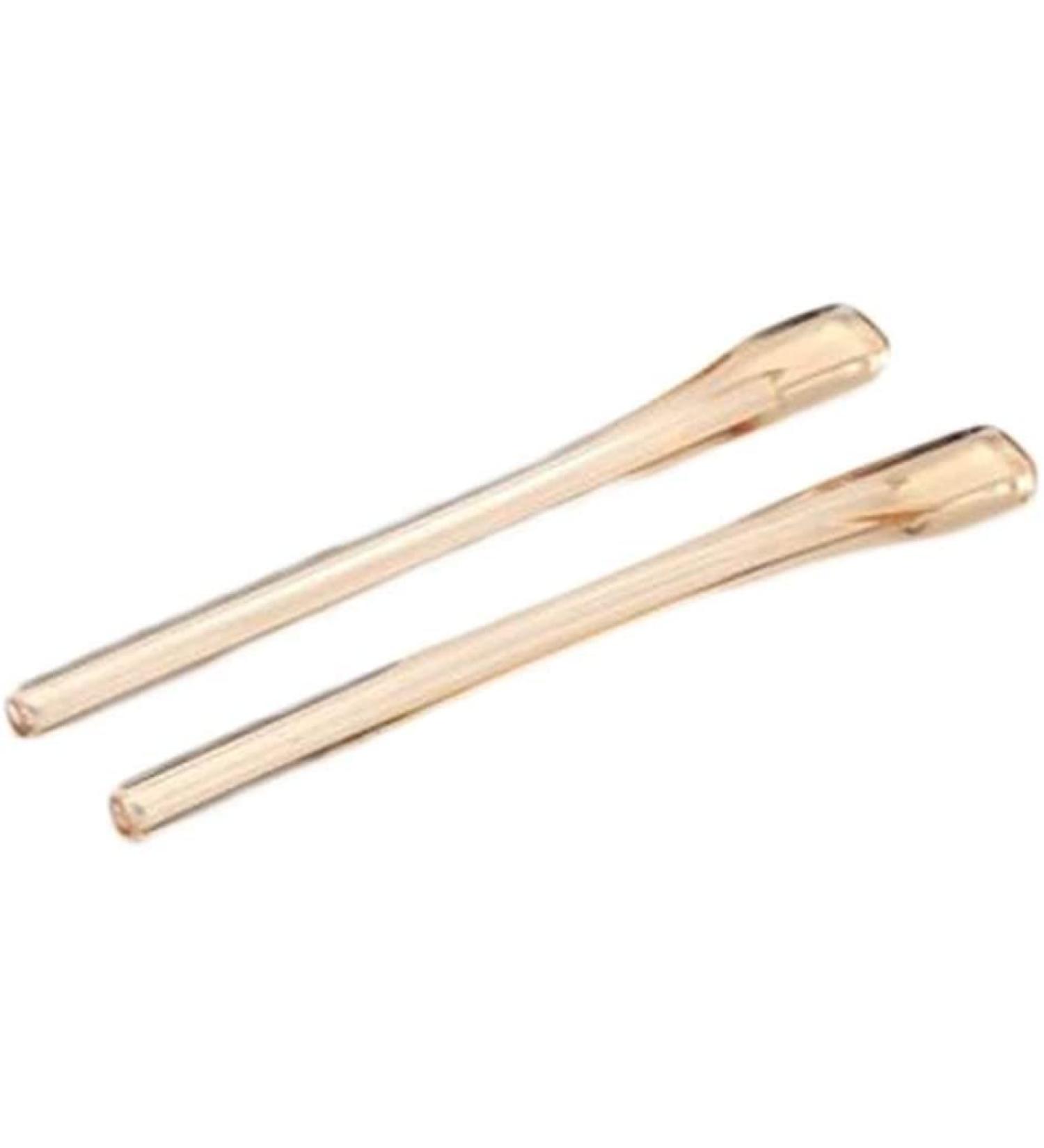 Vekker Yewear: Beige Transparent Glasses Accessories - 2 Pairs of End Tips & Iron Replacement Ear Stalks for Thin Metal Legs - Buy Online on GoSupps.com