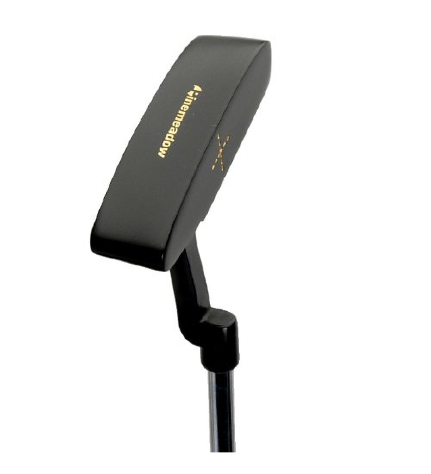 Pinemeadow Golf Regular Black Zinc Style Putter Right 34 Inches