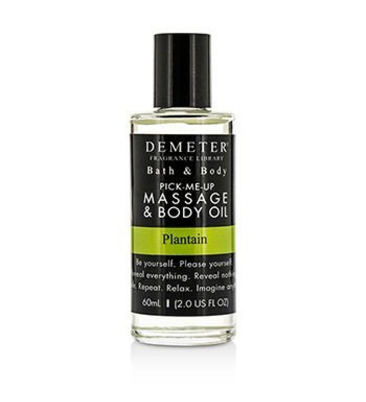 Demeter Plantain Massage & Body Oil 60ml/2oz