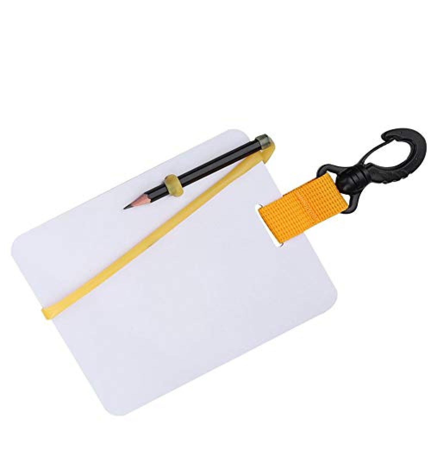 VGEBY Dive Writing Slate  Erasable Message Board with Hanging String and Pencil for Water Sport  Diving  Swimming Diving Supplies - Buy Online on GoSupps.com