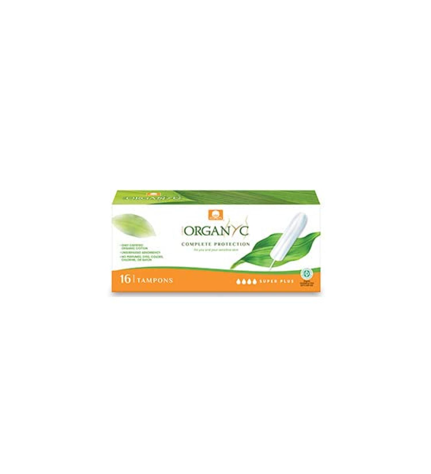 Organyc Super Plus 16 Units Neutral Standard (R00990) - Best Organic Menstrual Pads - Buy Online on GoSupps.com