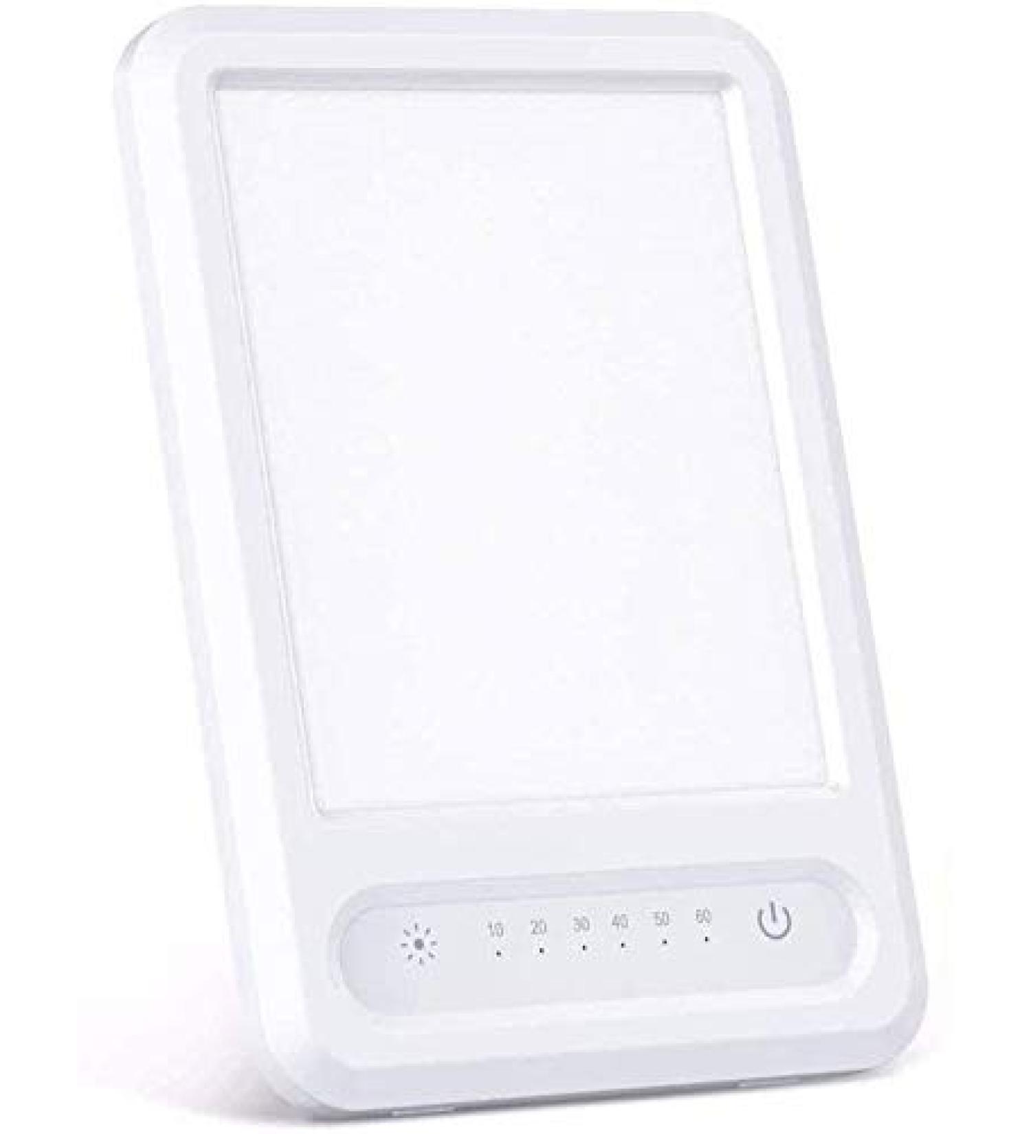 ONOTEC Light Therapy Lamp LED Bright Therapy Light - UV Free 10000 Lux Timer Function Touch Control with 3 Adjustable Brightness Levels Adjustable Bracket Memory Function for Home/Office Use - Buy Online on GoSupps.com