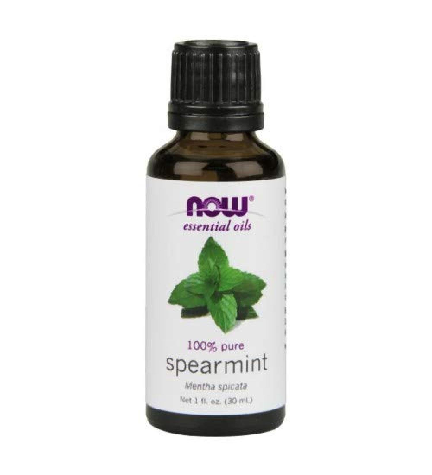 Now Foods spearmint oil 1 oz ( Multi-Pack)