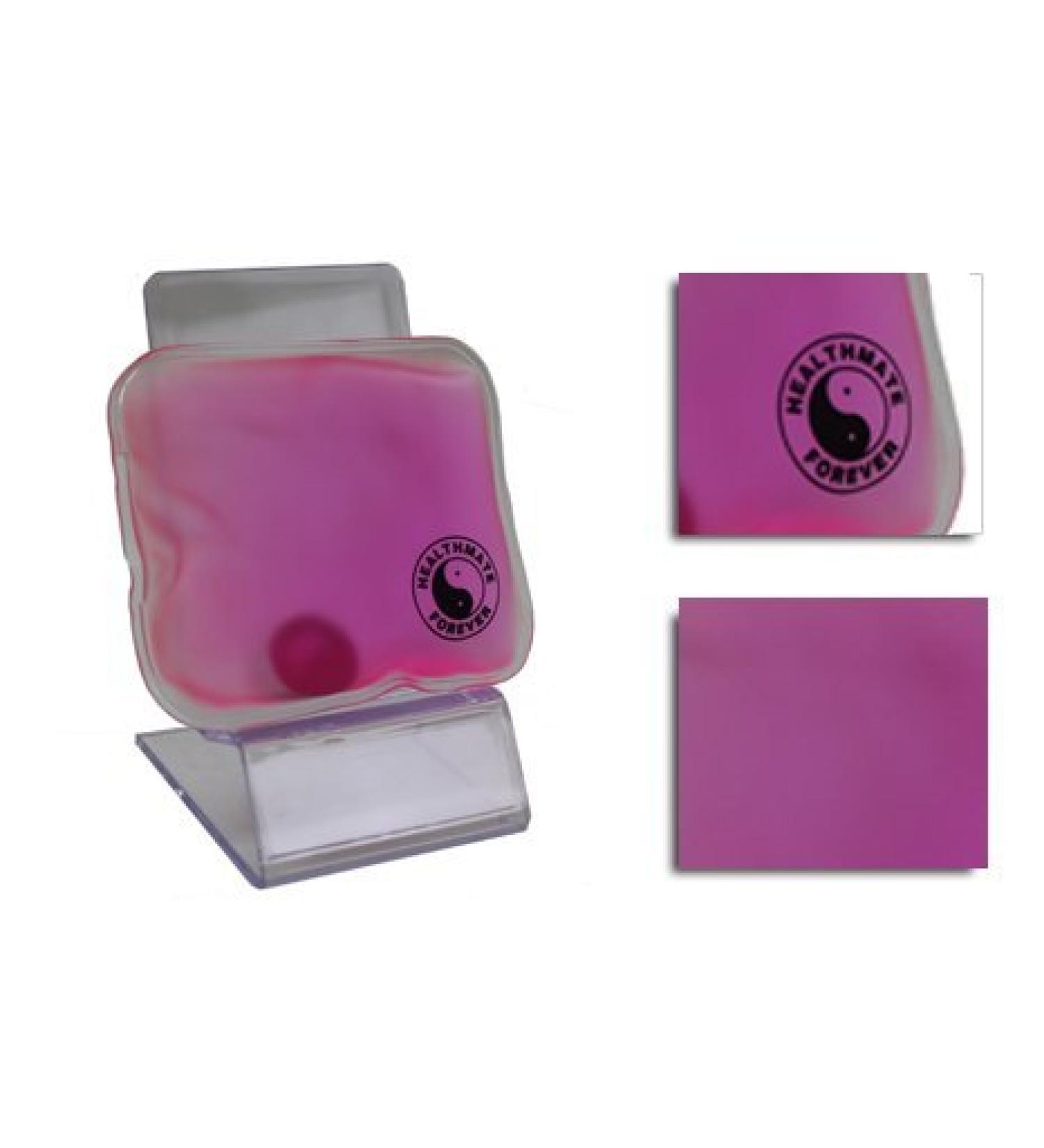 HealthmateForever Dual Comfort Hot or Cold Therapy Pack - Square Shaped (pink)