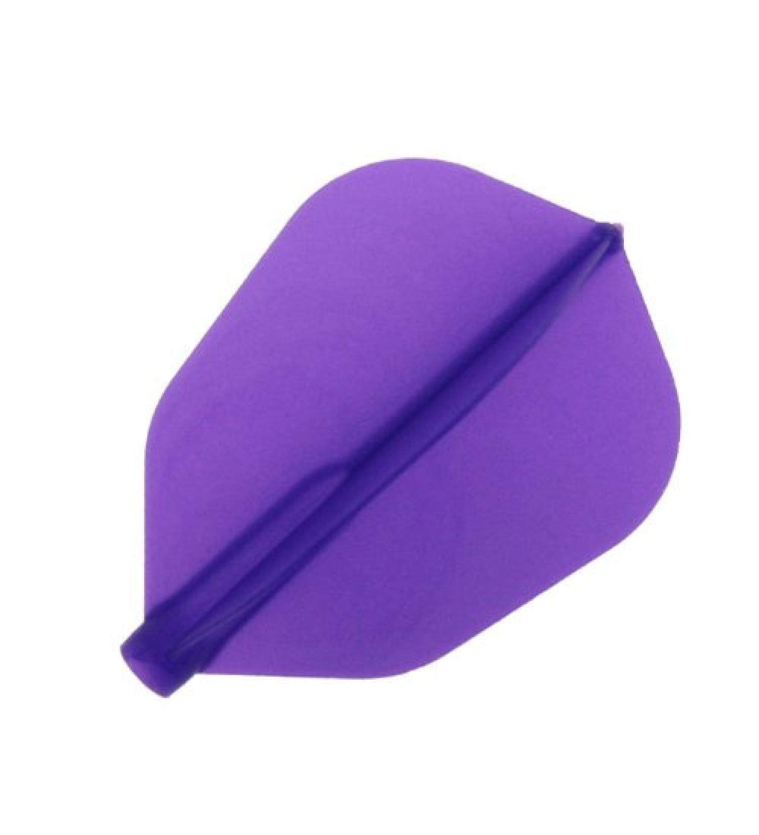 6 Pack Cosmo Darts Fit Flight - Super Shape Purple Dart Flight - Buy Online on GoSupps.com