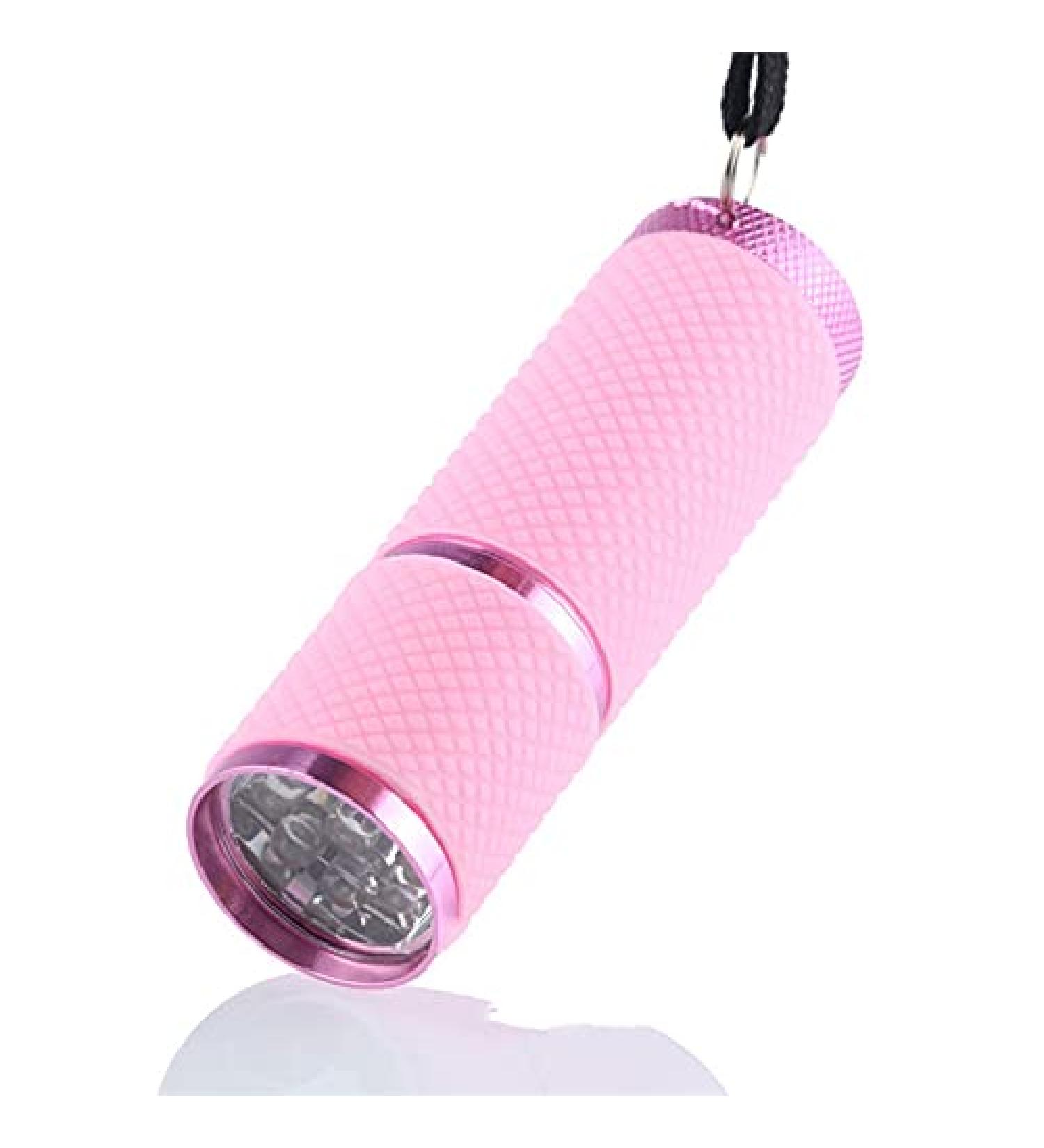 Meitawilltion 9 LED Mini UV Nail Dryer for Gel Nails - Portable Pink Nail Lamp for Nail Art - Buy Online on GoSupps.com