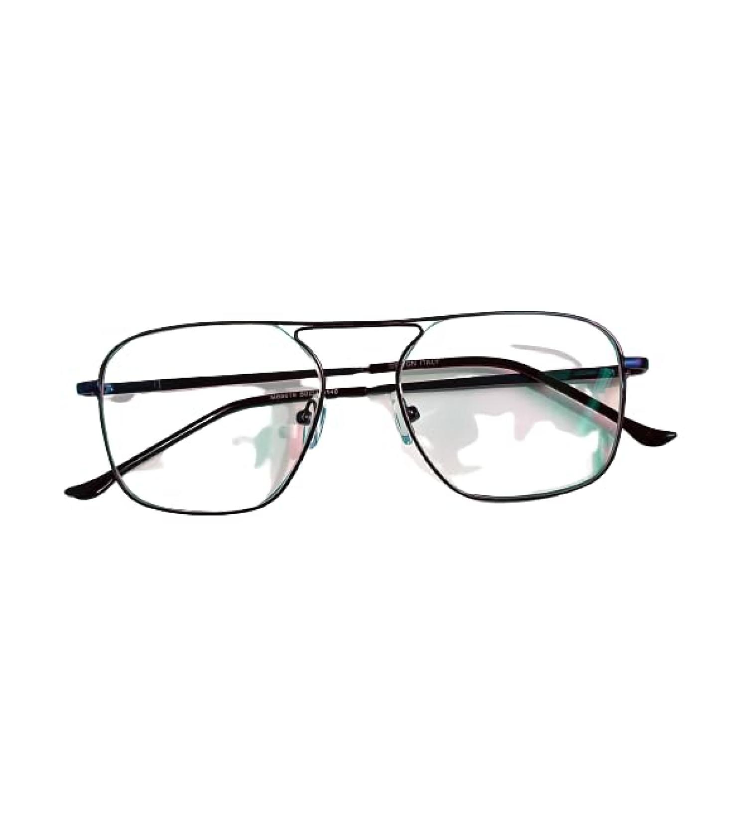 Square Blue Cut Computer Glasses - Unisex UV Protection Anti Glare & Blue Light Filter for Eye Safety - Buy Online on GoSupps.com